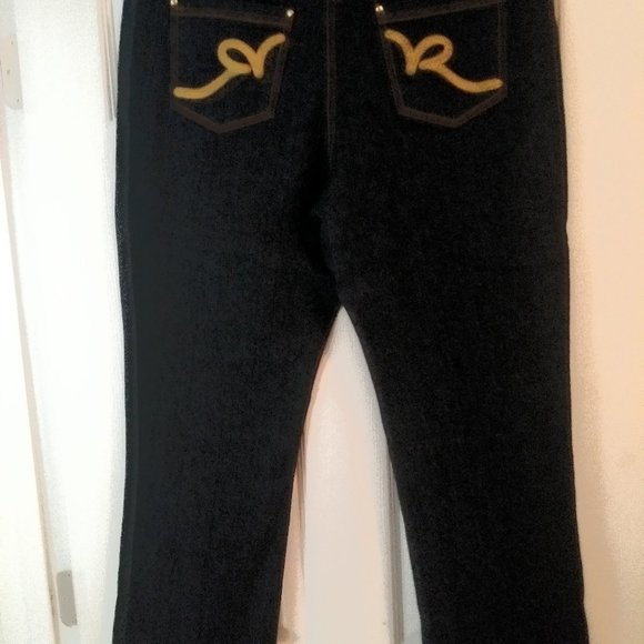 Ladies Dark Denim Jeans by RocaWear - Picture 5 of 8